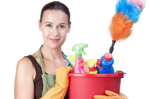 Safe professional window cleaning on a multi-level property
