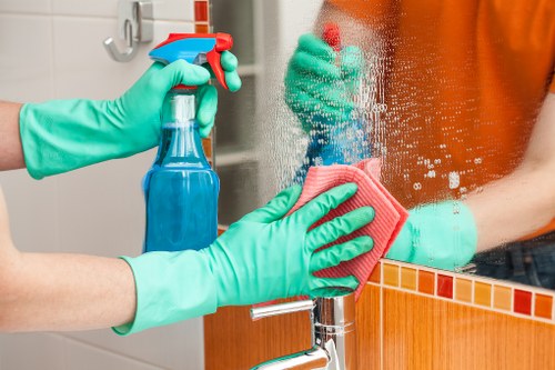 Mattress cleaning with vacuuming and dust removal