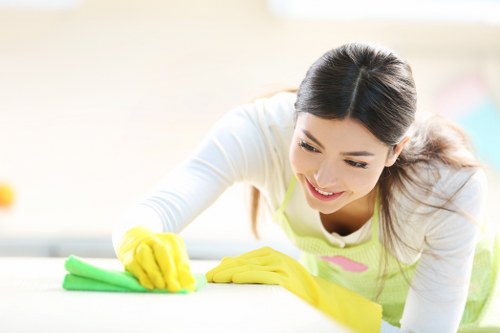 Organized home interior showing the benefits of regular cleaning